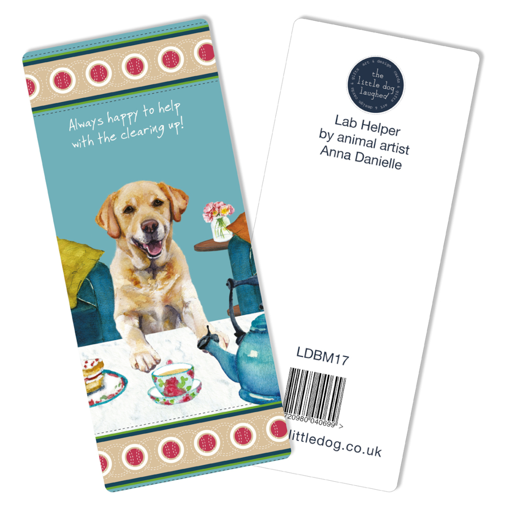 Bokmärke The Little Dog Laughed Hundmotiv Yellow Labrador - 3
