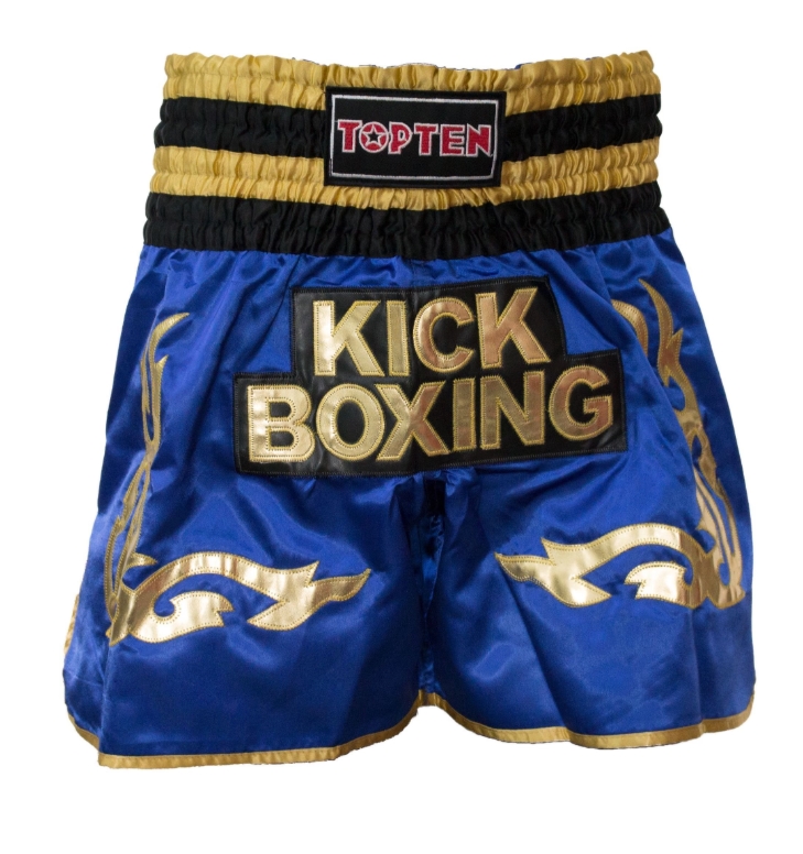 Topten Kickboxingshorts WAKO blå