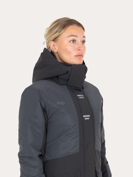 Uhip Reflective Jacket - Black - Insulating