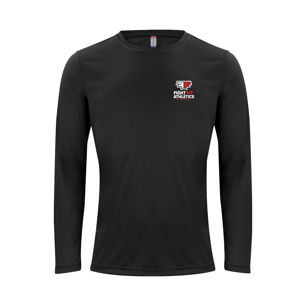 Långärmad T-shirt med tryck