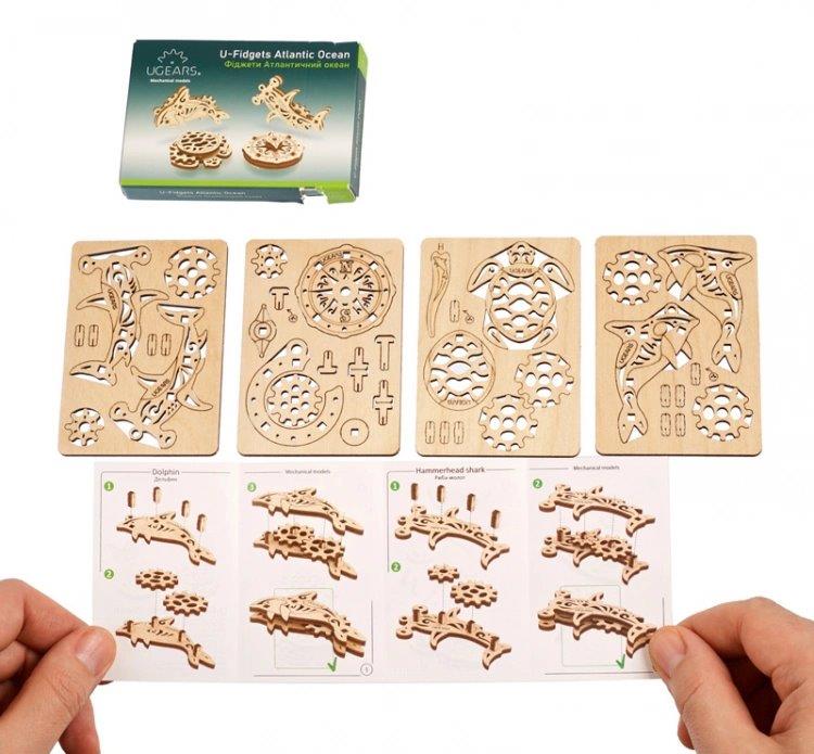 Ugears U-Fidget Atlantic Ocean - 6