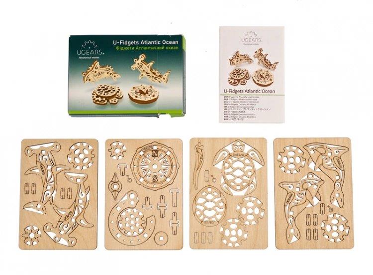 Ugears U-Fidget Atlantic Ocean - 3