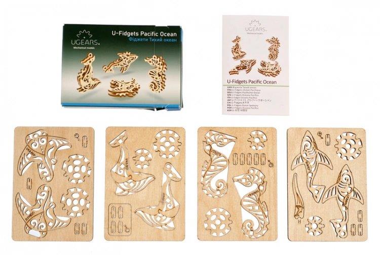 Ugears U-Fidget Pacific Ocean - 11