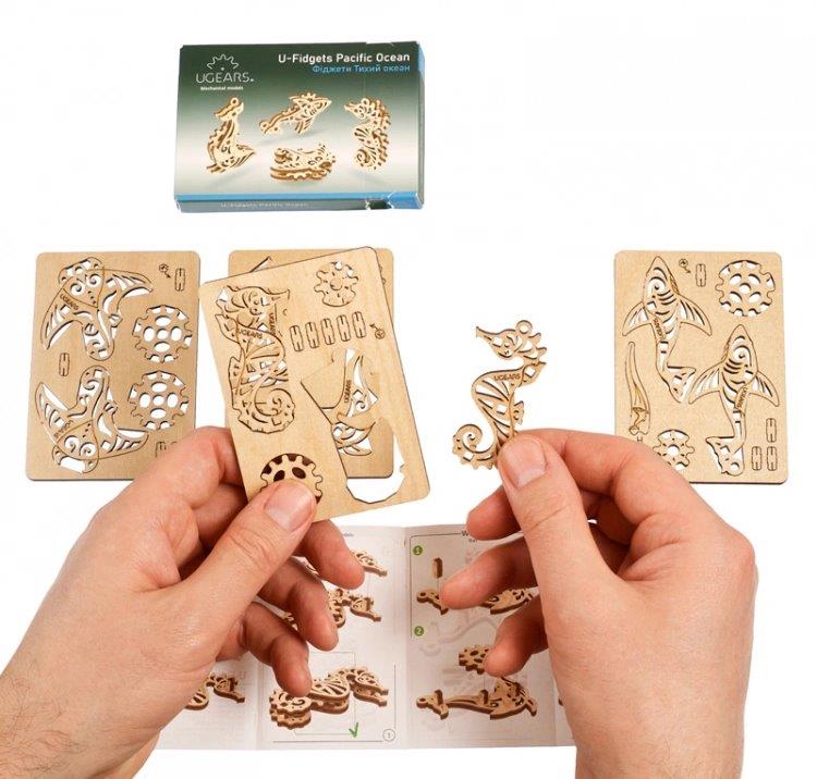 Ugears U-Fidget Pacific Ocean - 13
