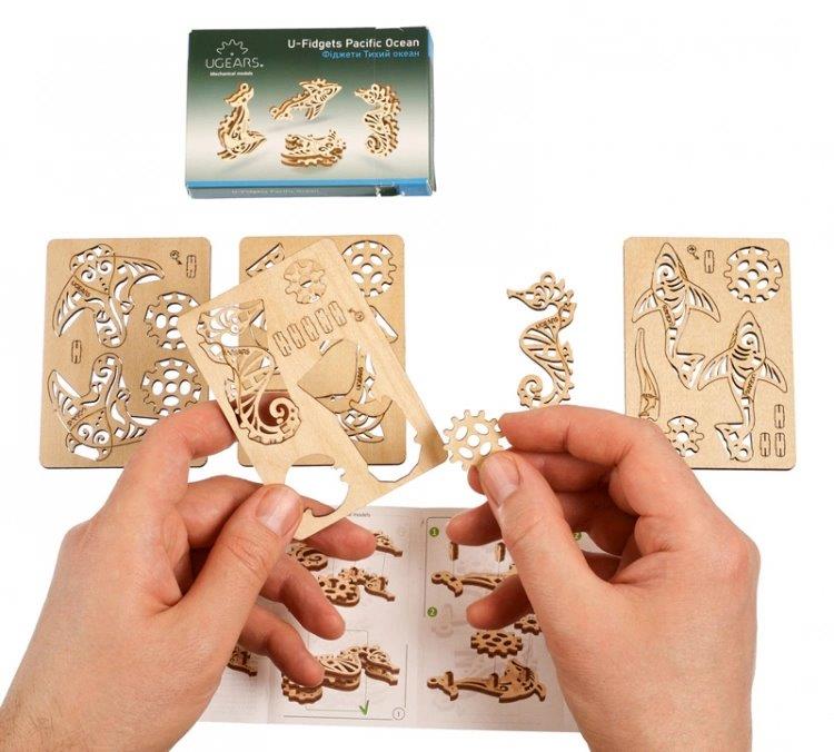 Ugears U-Fidget Pacific Ocean - 14