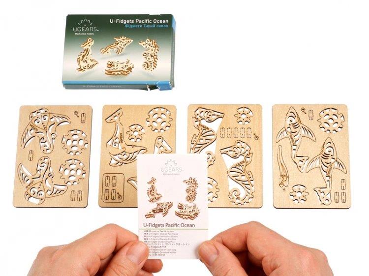 Ugears U-Fidget Pacific Ocean - 12
