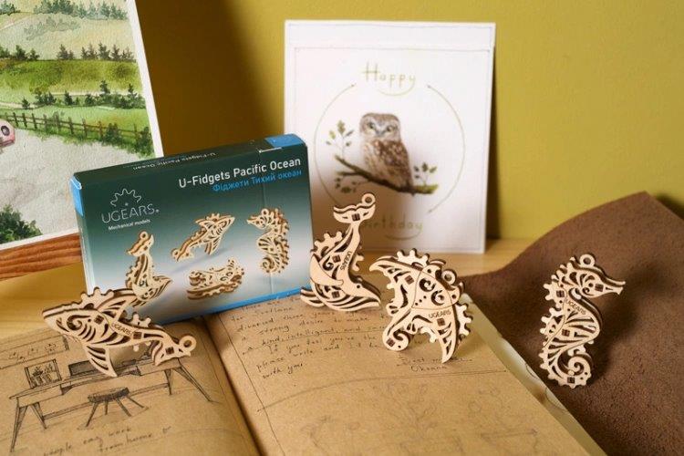Ugears U-Fidget Pacific Ocean - 24