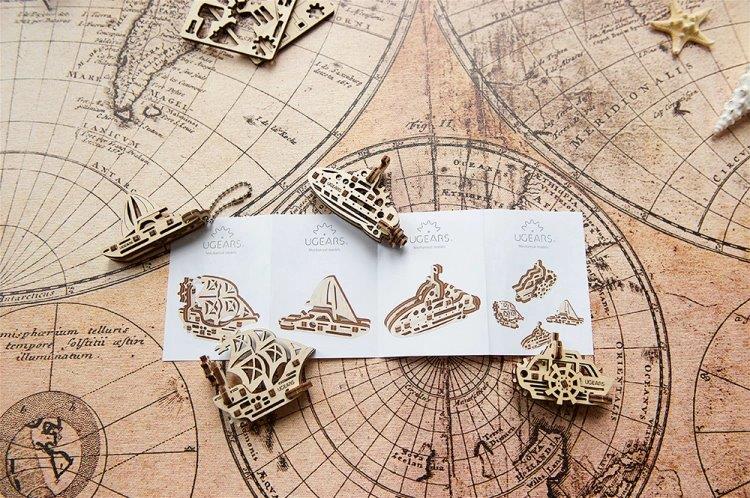 Ugears U-Fidget Ships - 8