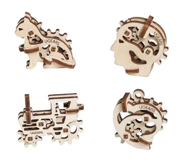 Ugears U-Fidget Tribiks - 2