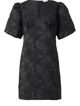 Vila Mai 2/4 v-neck Short Dress Black Beauty