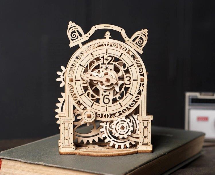 Ugears Vintage Alarm Clock - 15