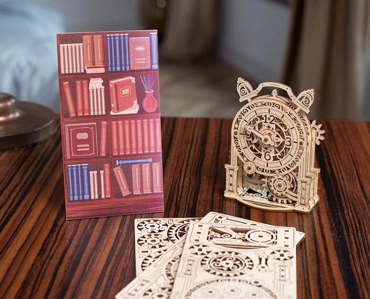 Ugears Vintage Alarm Clock - 12