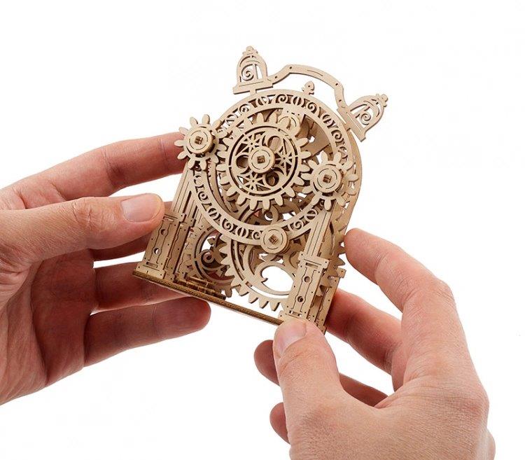 Ugears Vintage Alarm Clock - 5