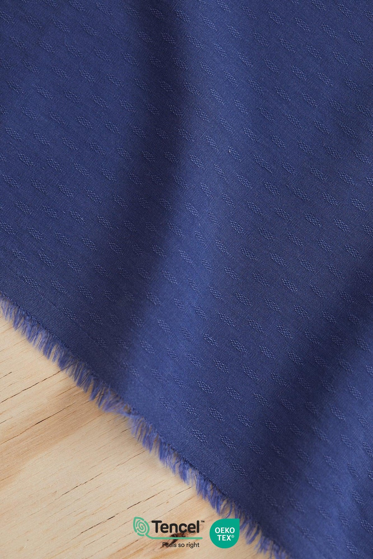 DIAMOND JACQUARD TENCEL ™ - LAPIS