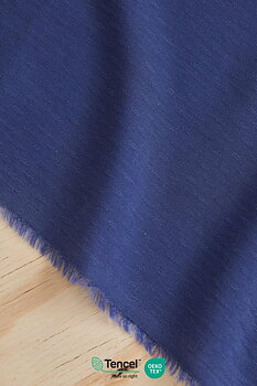DIAMOND JACQUARD TENCEL ™ - LAPIS