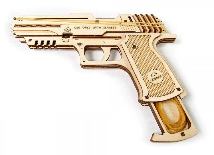 Ugears Wolf-01 Handgun - 2