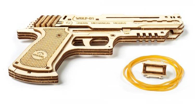 Ugears Wolf-01 Handgun - 8