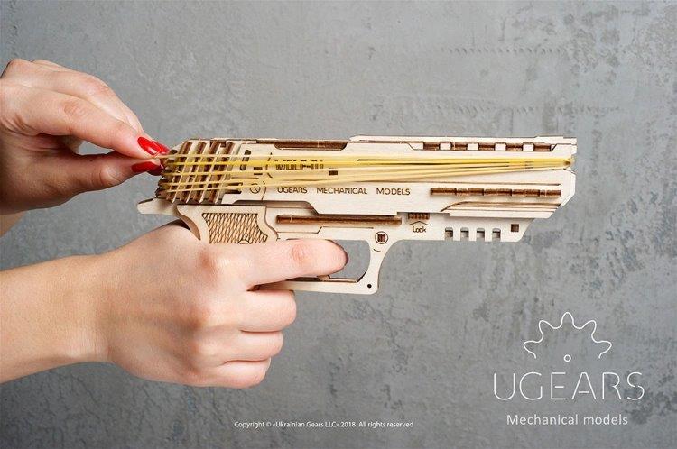 Ugears Wolf-01 Handgun - 12