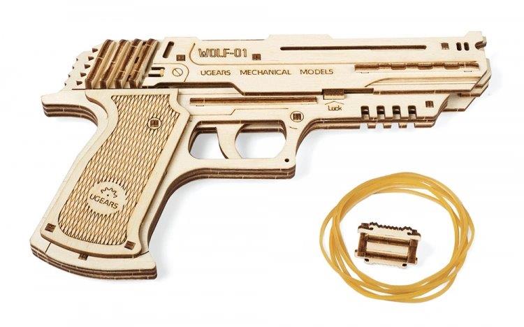 Ugears Wolf-01 Handgun - 6