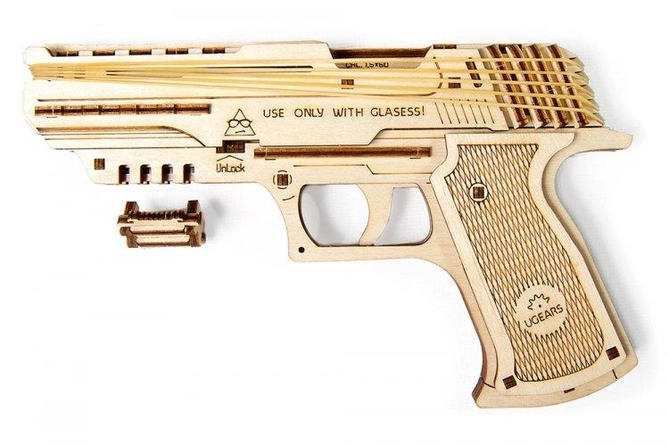 Ugears Wolf-01 Handgun - 3