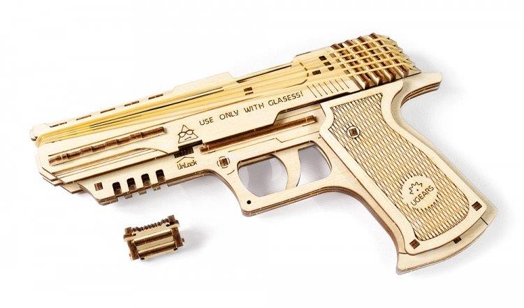 Ugears Wolf-01 Handgun - 9