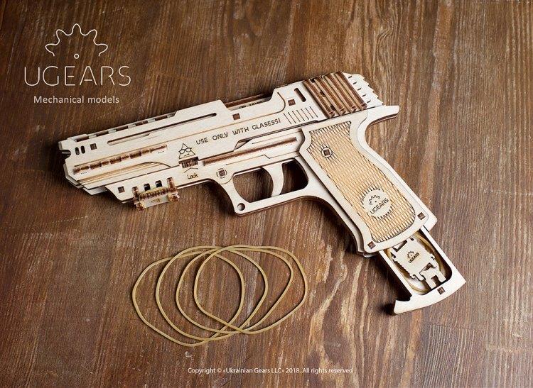 Ugears Wolf-01 Handgun - 15