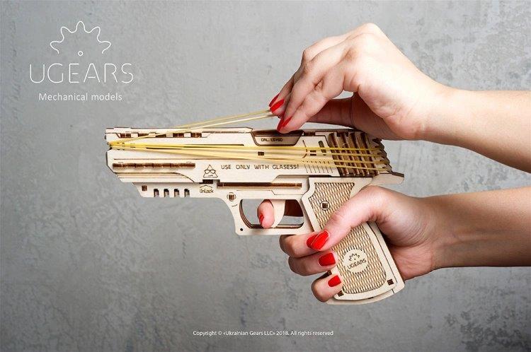 Ugears Wolf-01 Handgun - 13