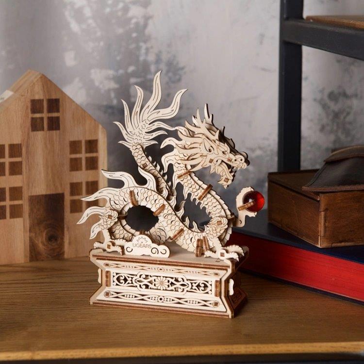 Ugears Wooden Dragon - 12