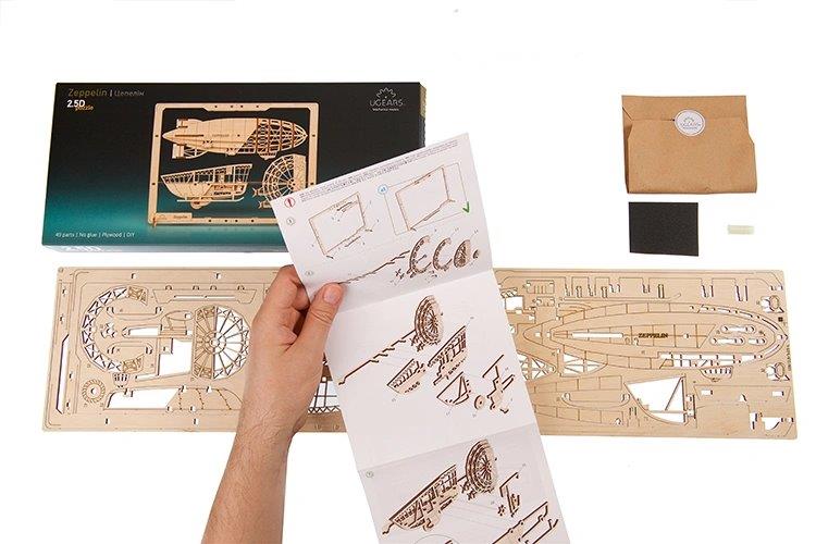 Ugears Zeppelin 2.5D Puzzle* - 6