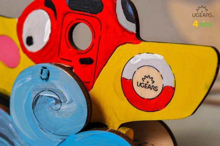 Ugears Ångbåt - 4Kids - 4