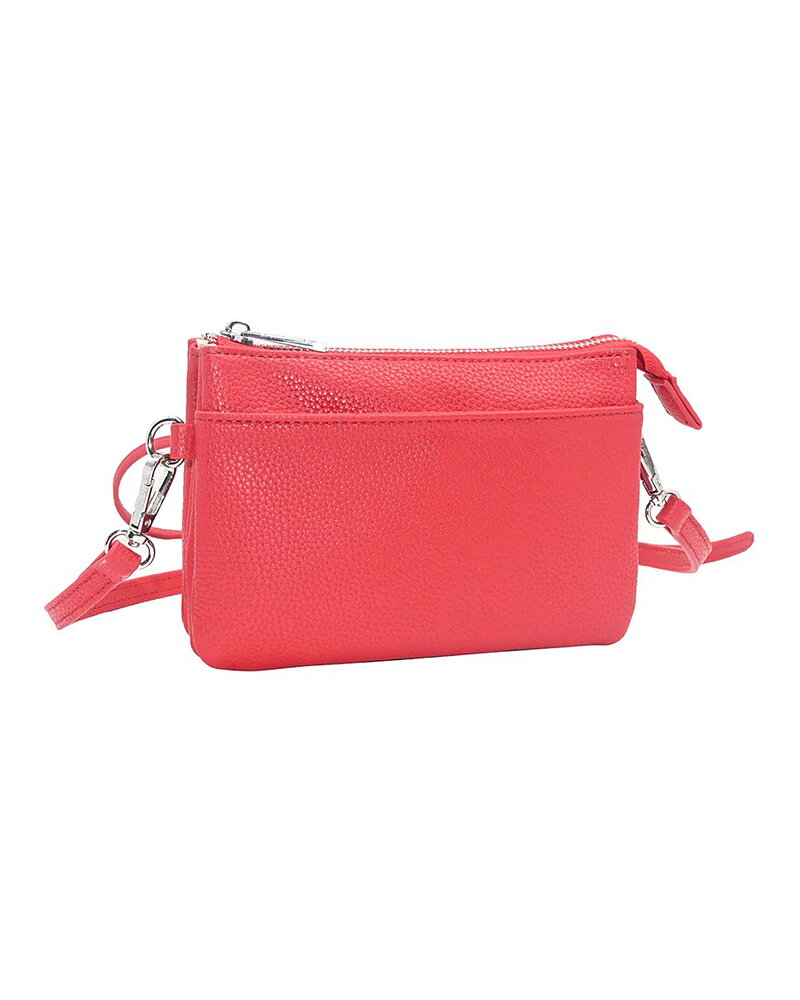 Väska Anna clutch ljusröd