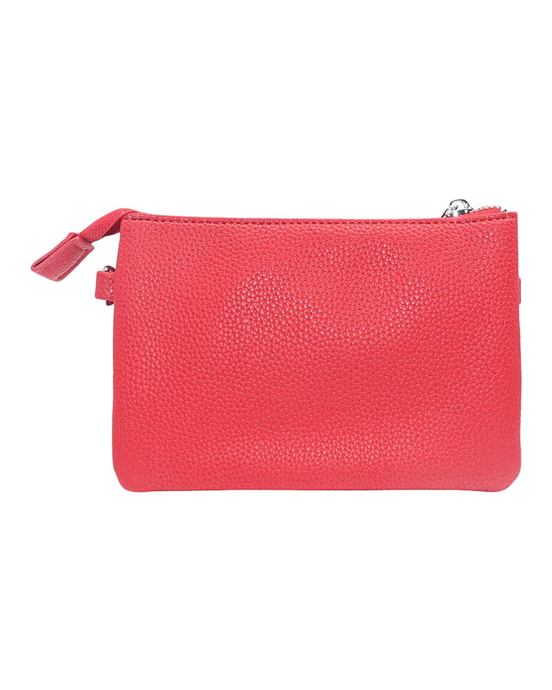 Väska Anna clutch ljusröd
