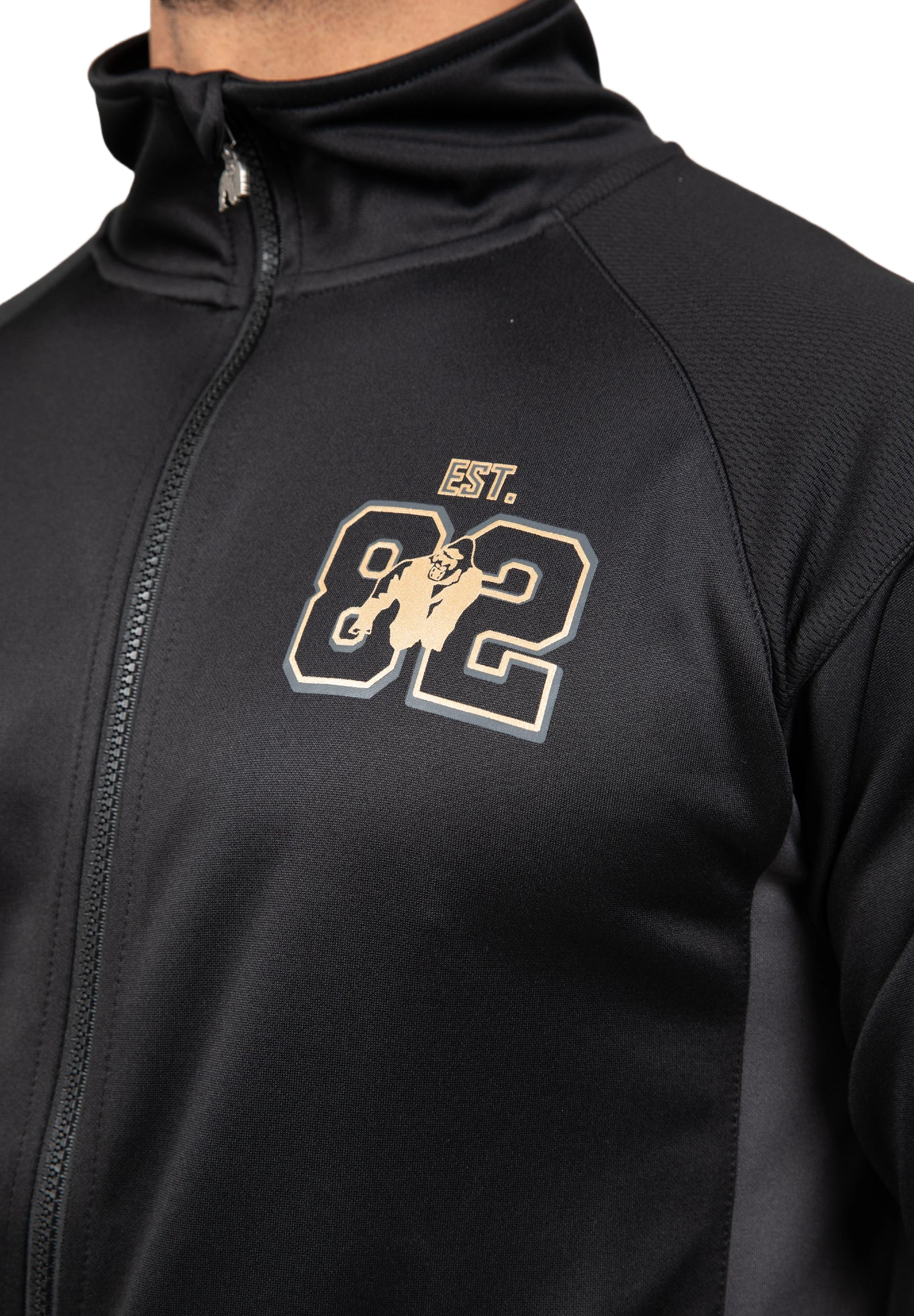 Devon Training Jacket, black/grey - 7
