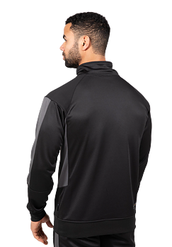 Devon Training Jacket, black/grey