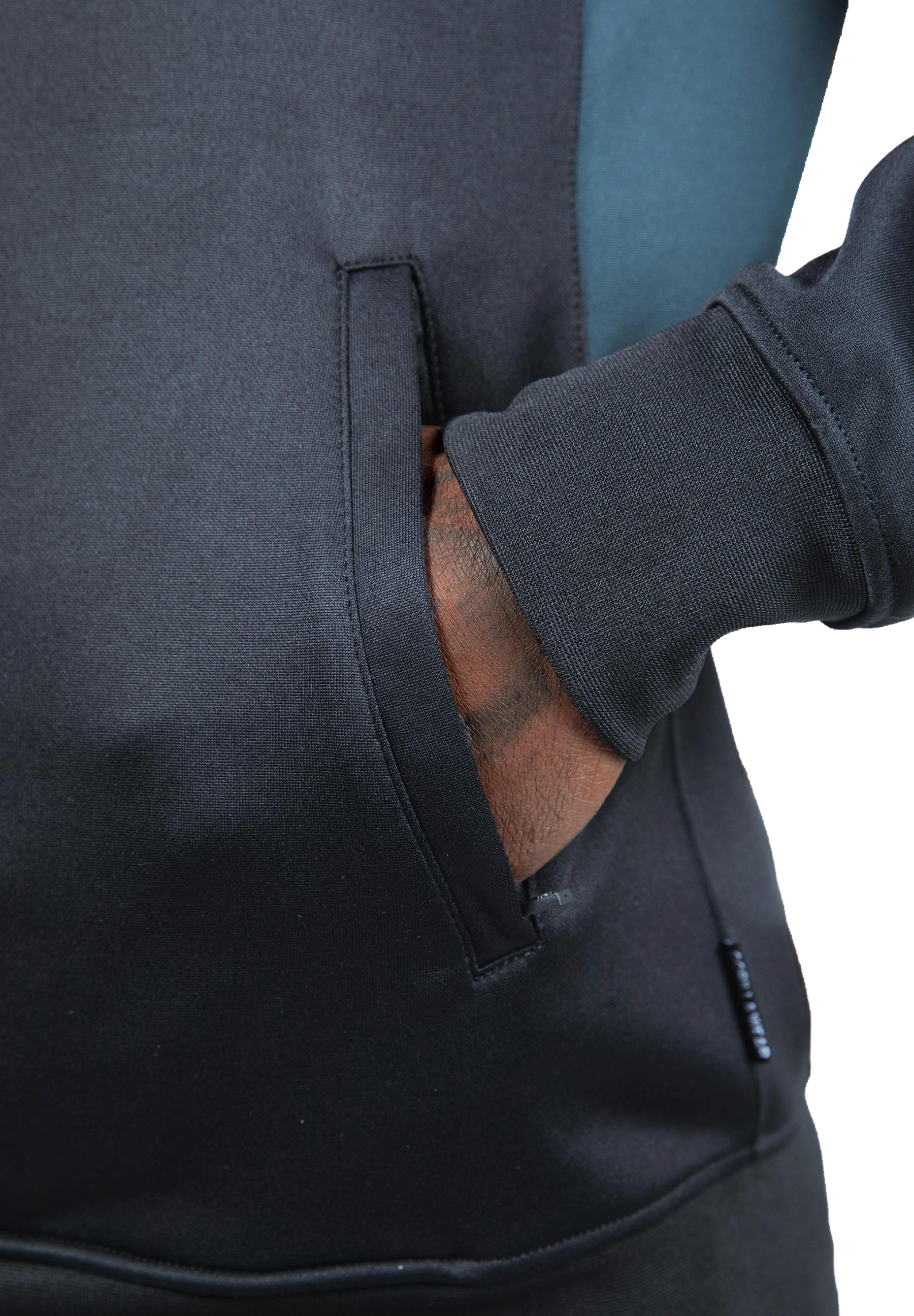 Devon Training Jacket, grey/blue - 8