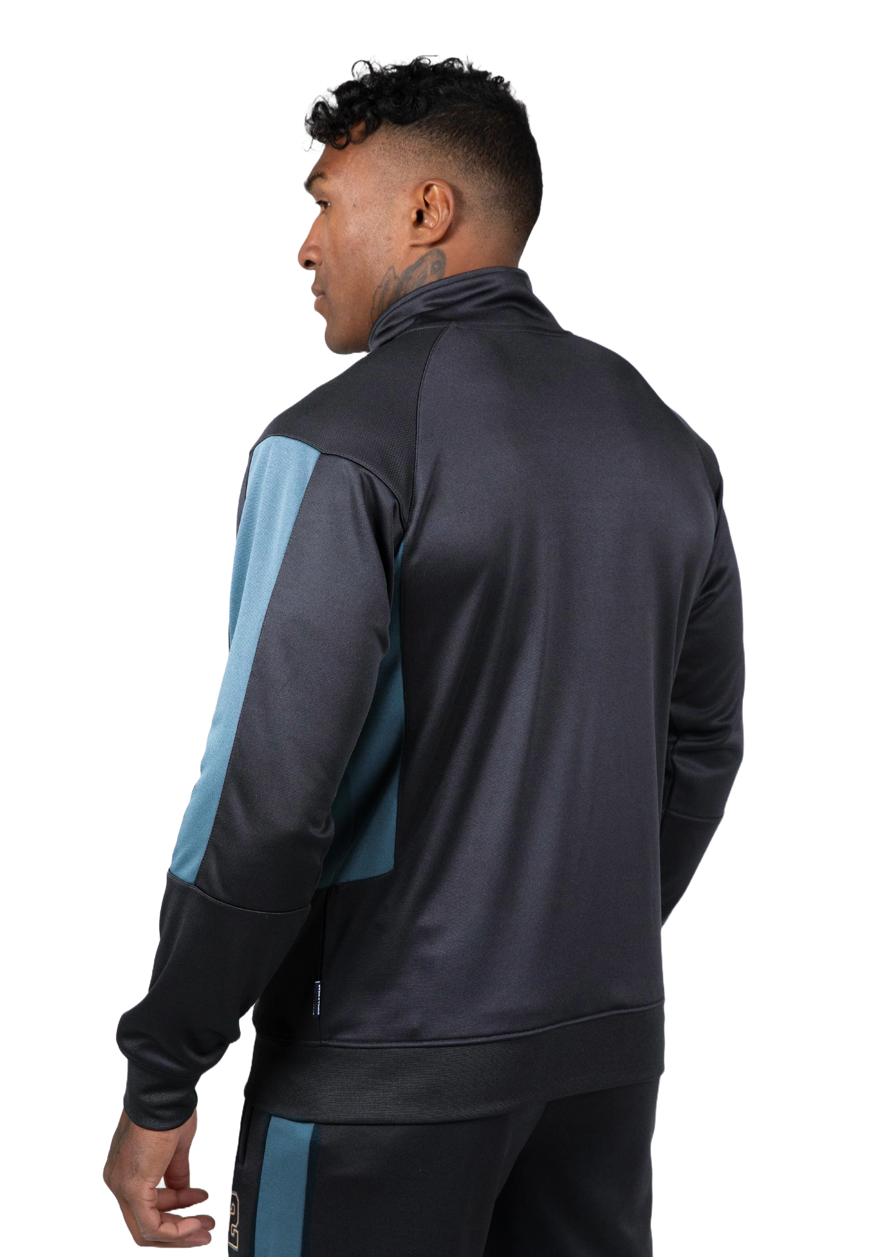 Devon Training Jacket, grey/blue - 2