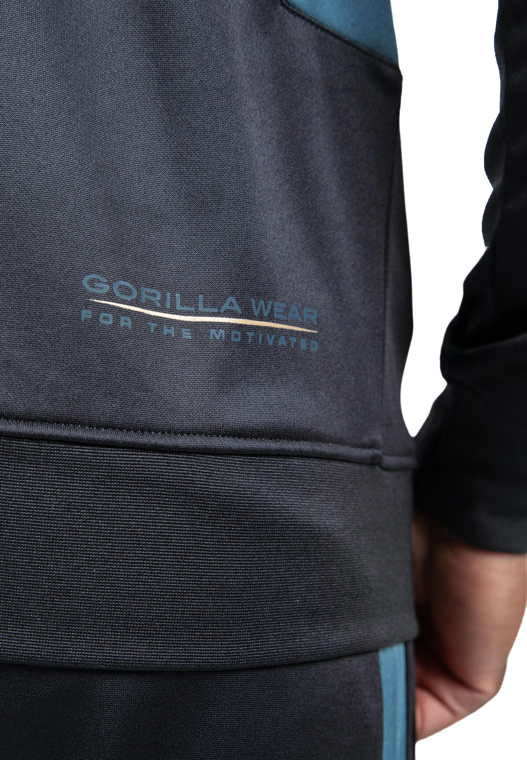 Devon Training Jacket, grey/blue - 11