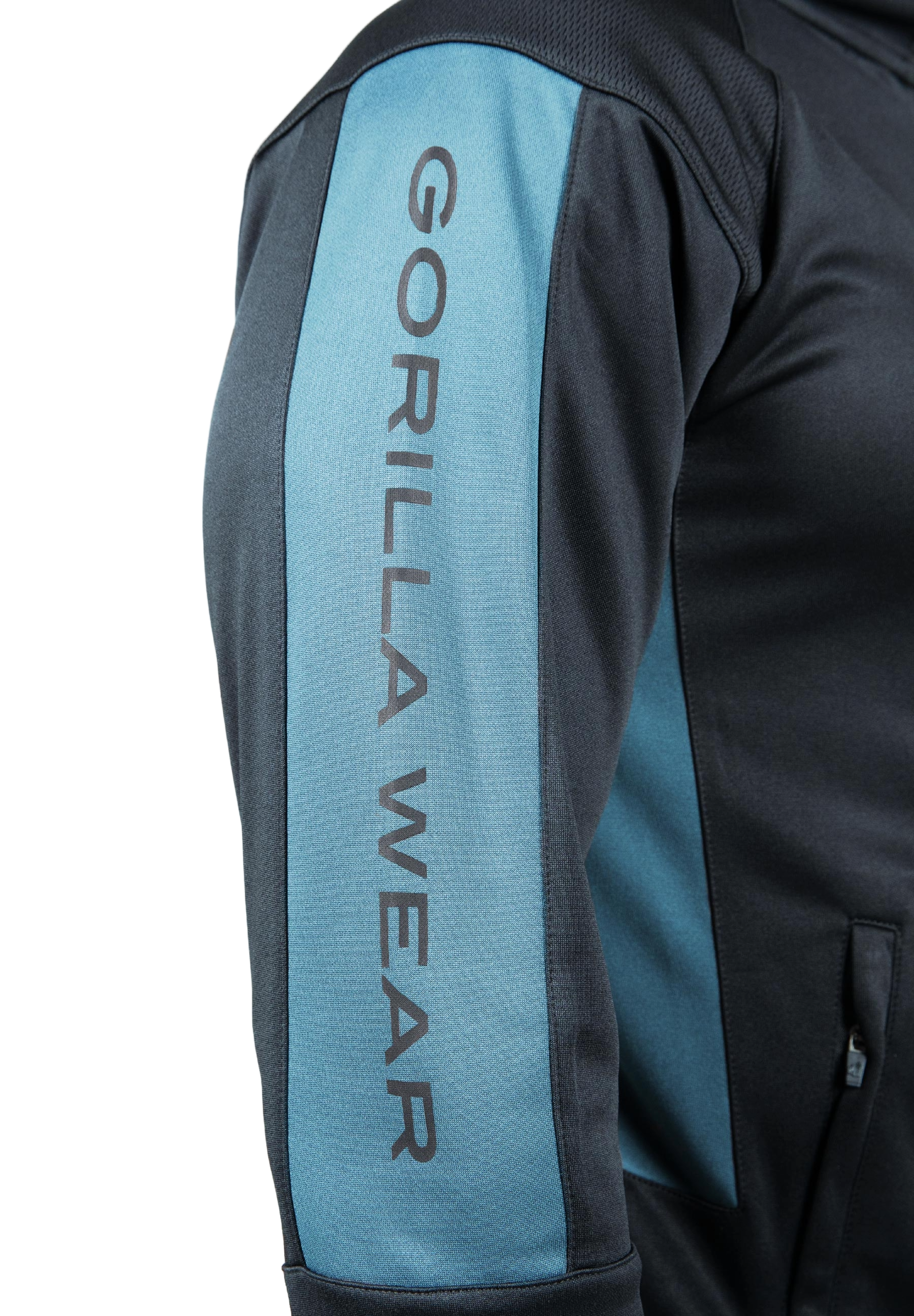 Devon Training Jacket, grey/blue - 10