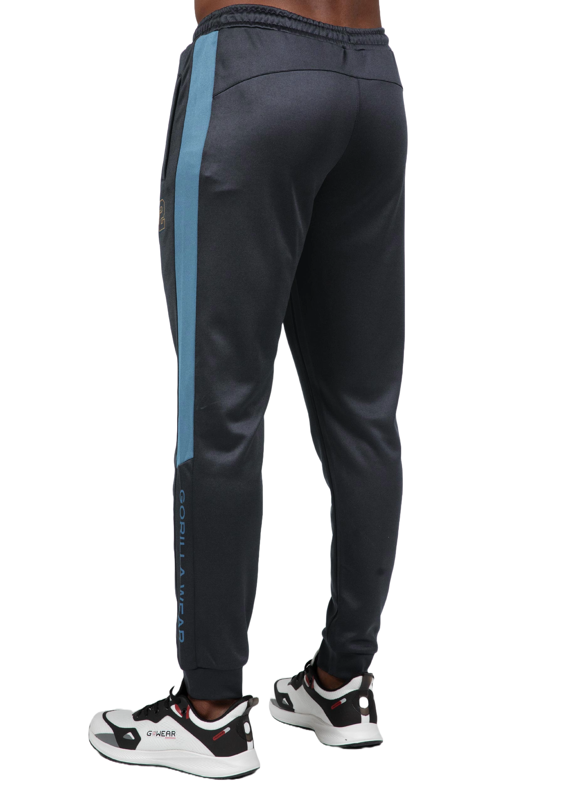 Devon Training Pants, grey/blue - 2