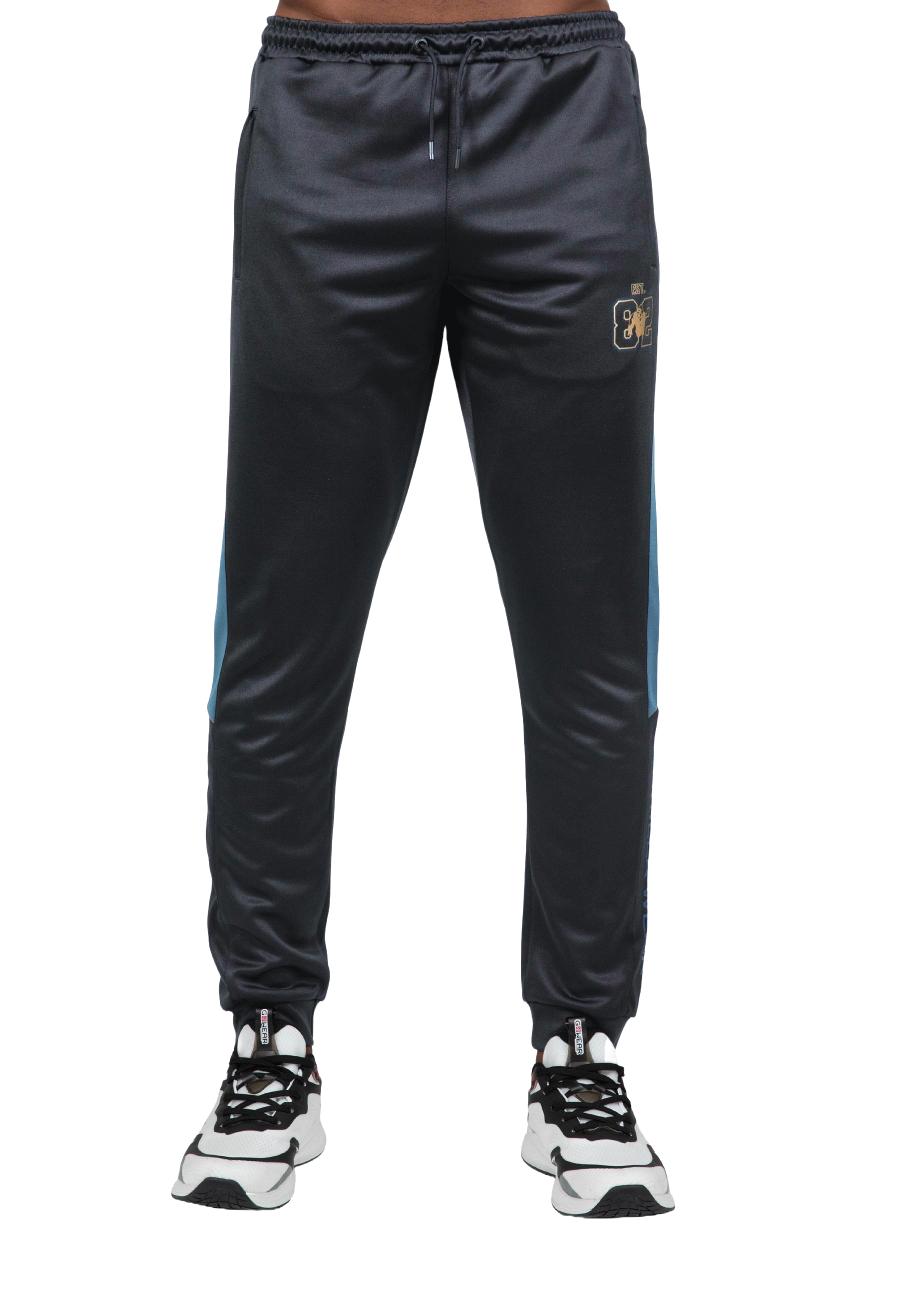Devon Training Pants, grey/blue - 5