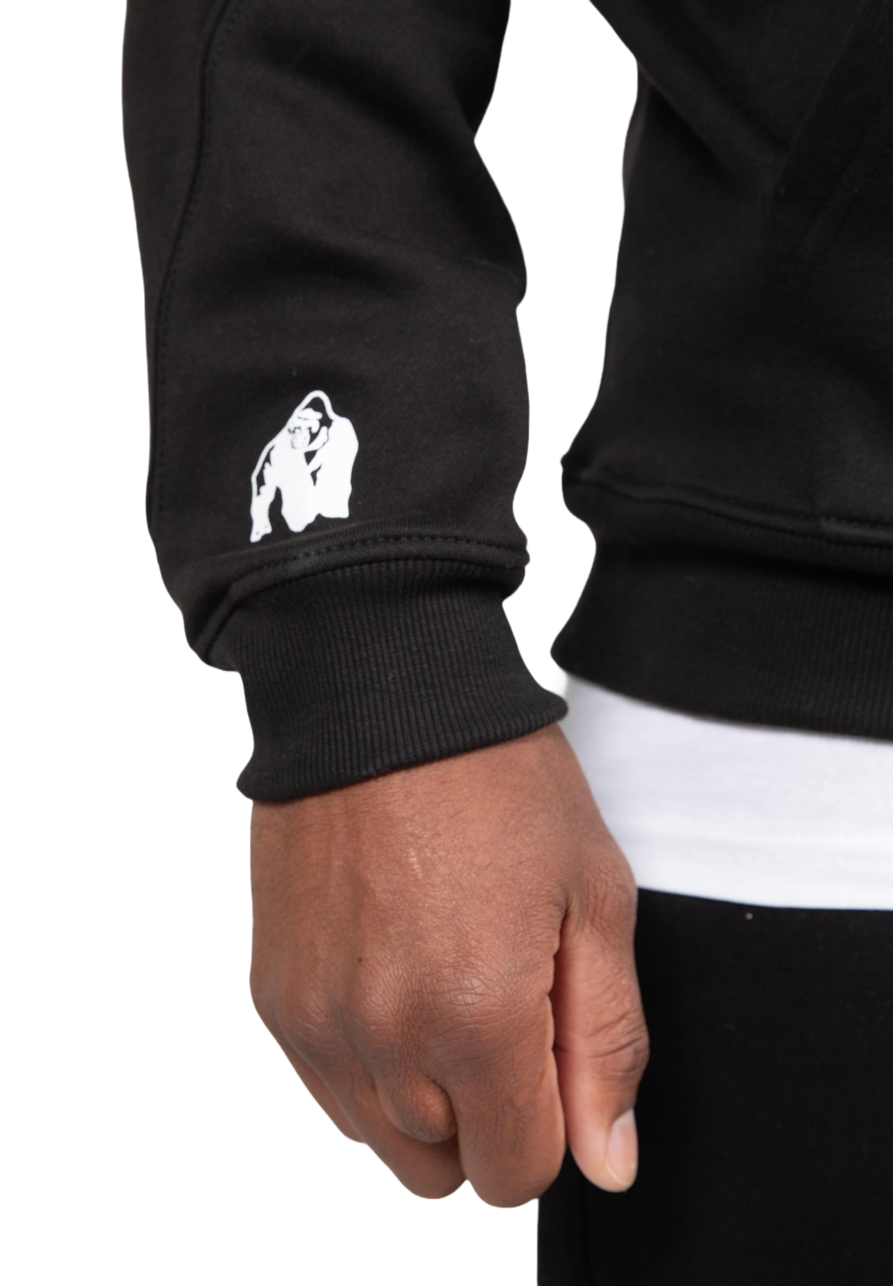 Utah Zipped Hoodie, black - 8