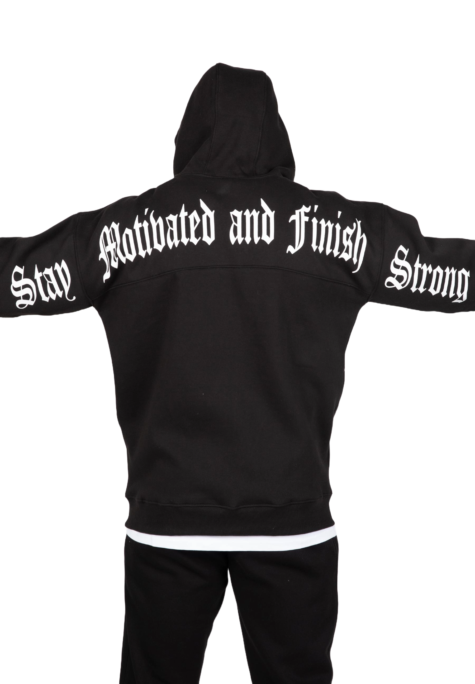 Utah Zipped Hoodie, black - 7