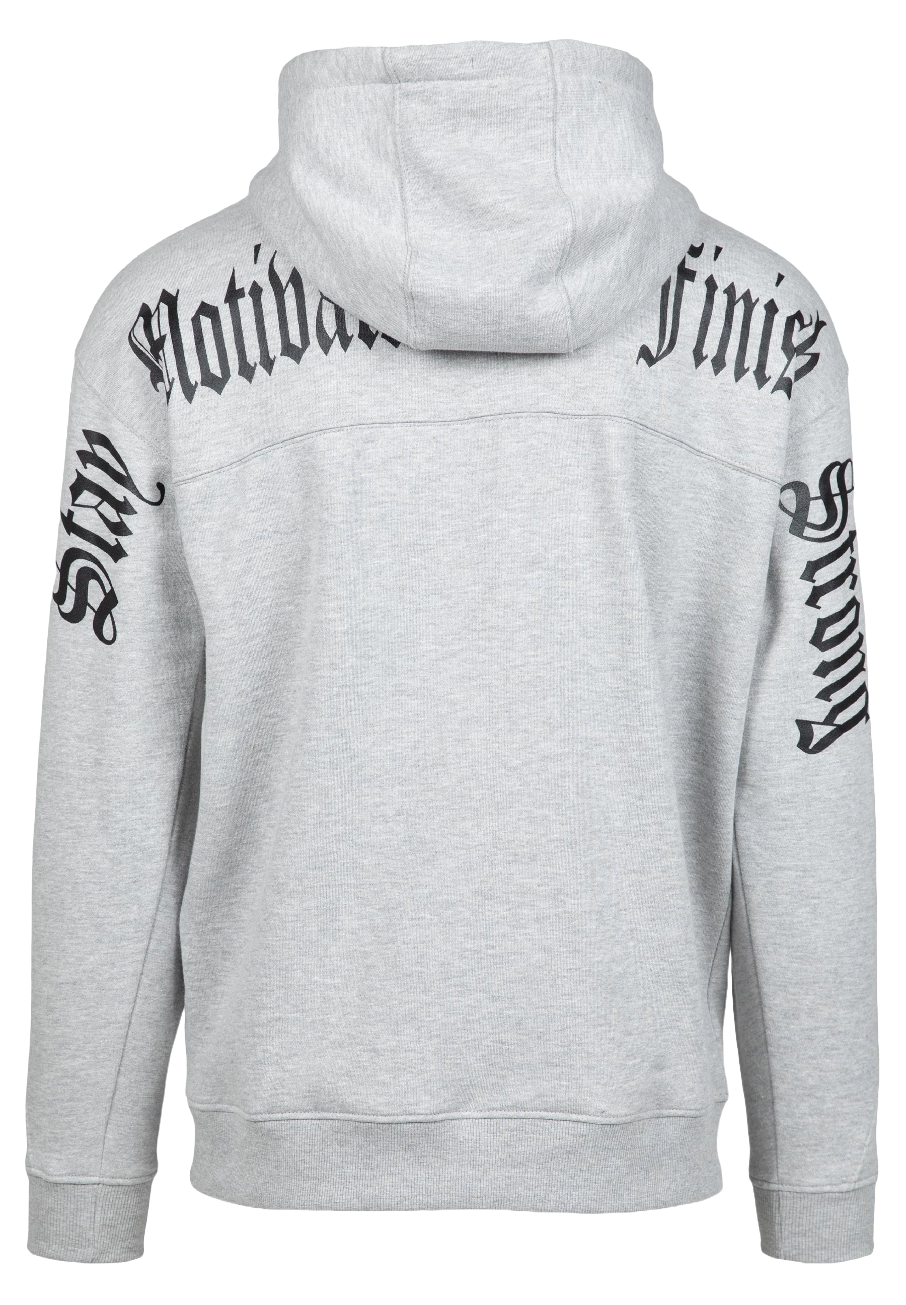 Utah Zipped Hoodie, light grey melange - 6