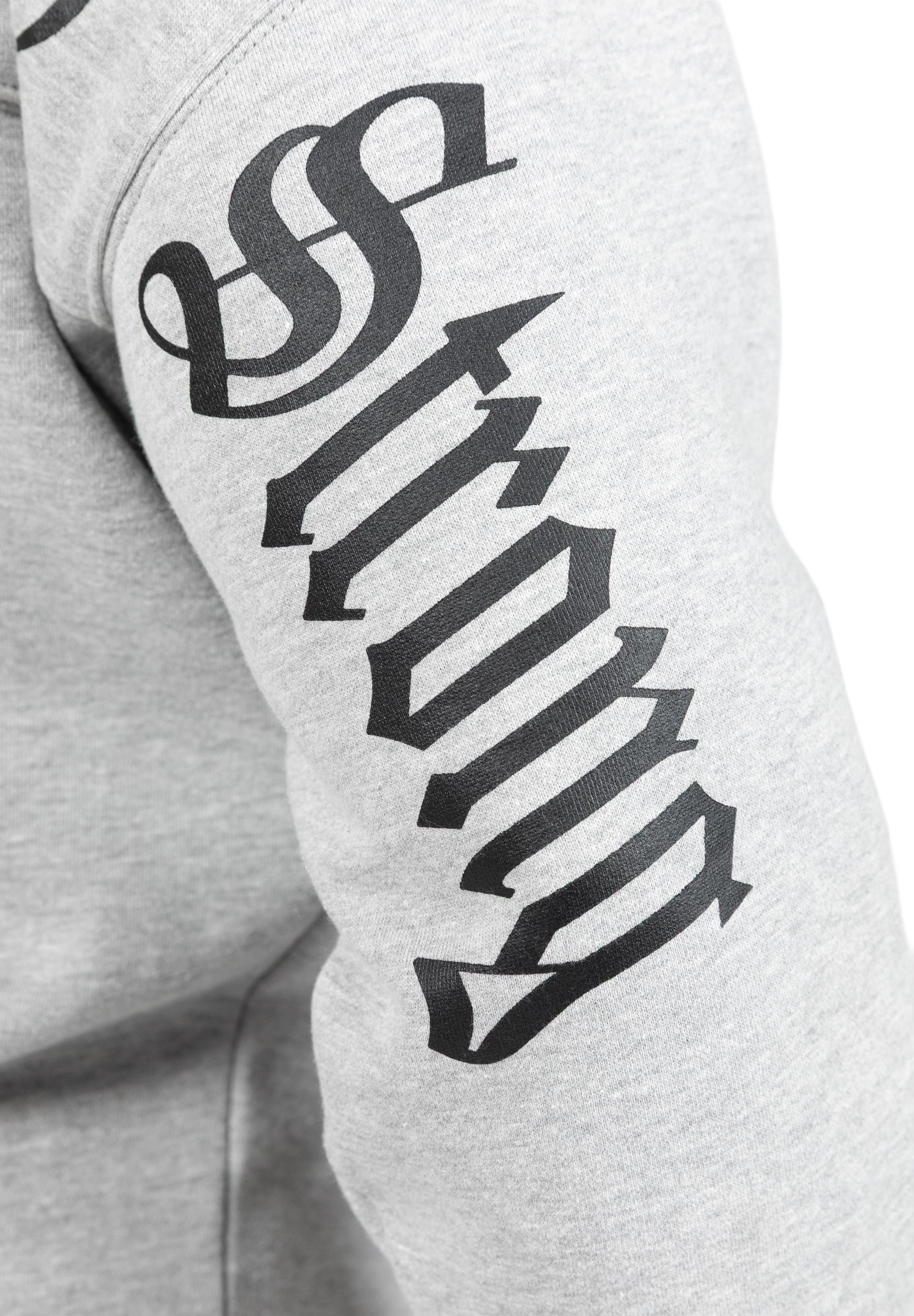Utah Zipped Hoodie, light grey melange - 9