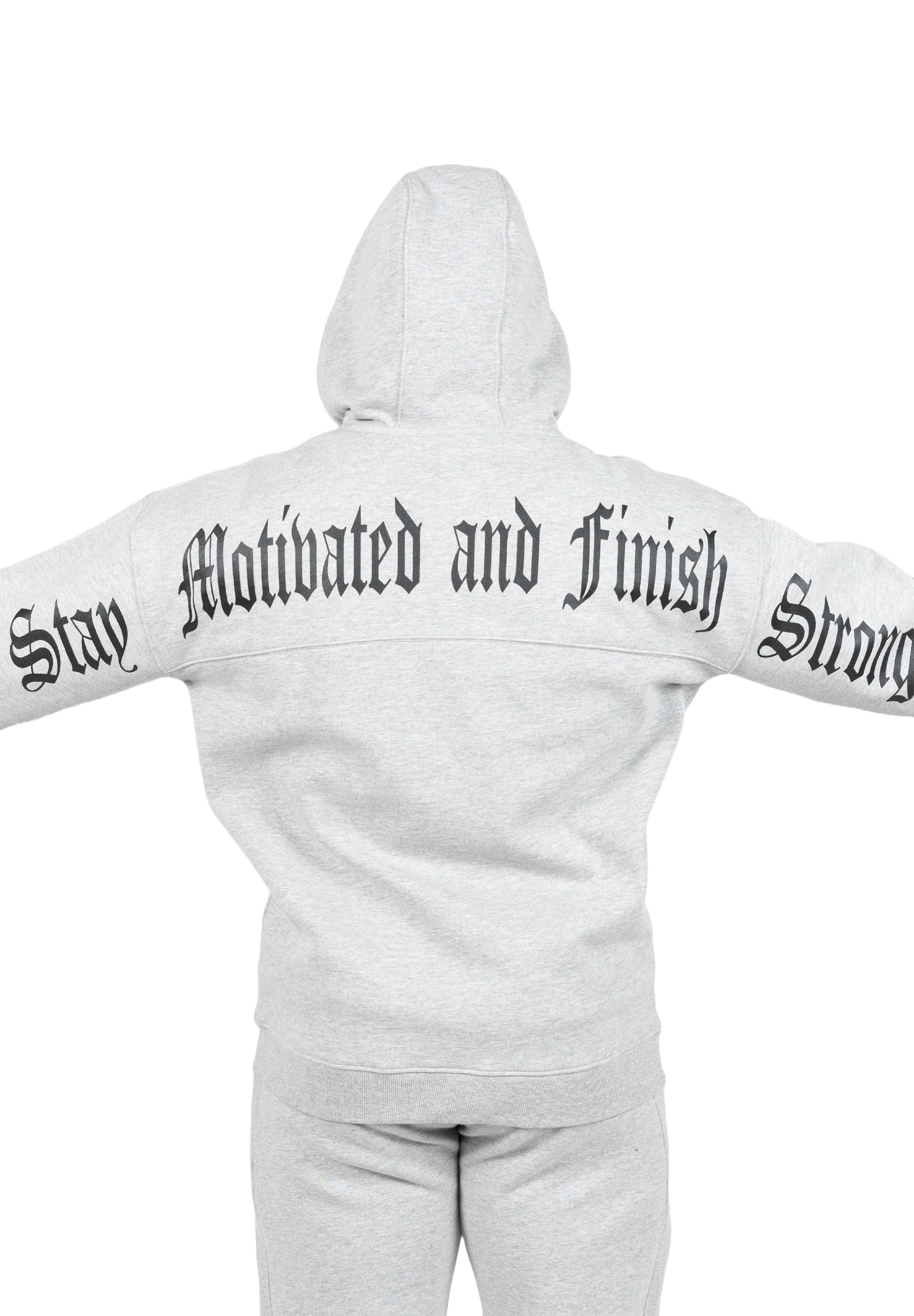Utah Zipped Hoodie, light grey melange - 7