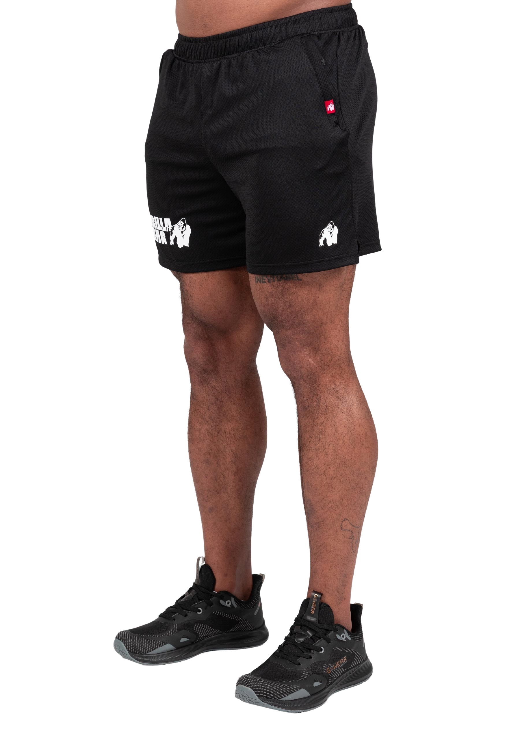 Miles Mesh Shorts, black