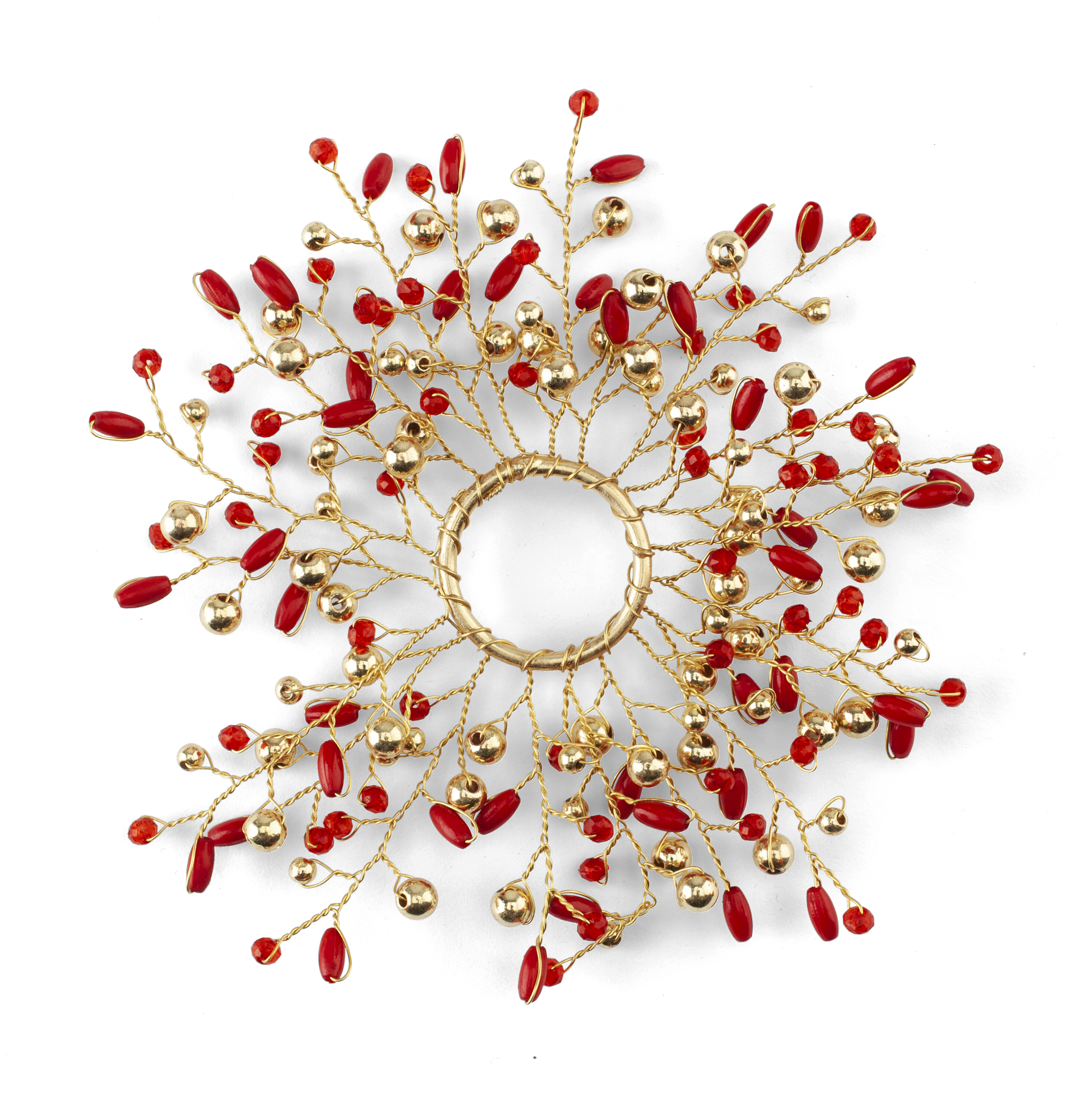 Deko - CANDLE RING - Chamois