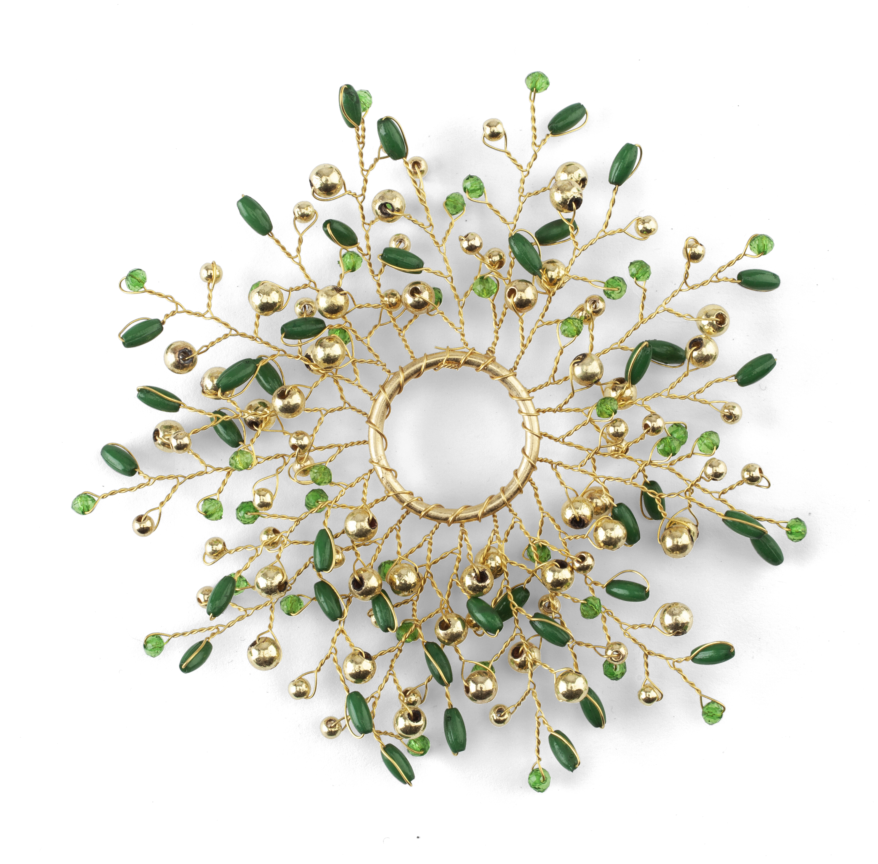 Deko - CANDLE RING - Chamois