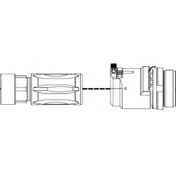 B&T Adapter for Print-X supressor with HUB interface 1.375"-24 NATO A2 - 2