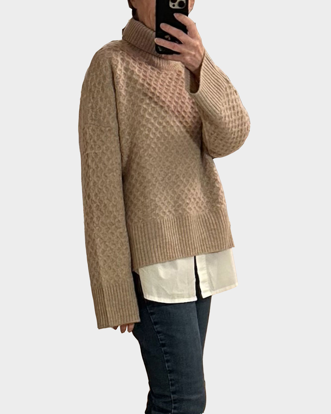 Kashmirpolo chunky diamond sand